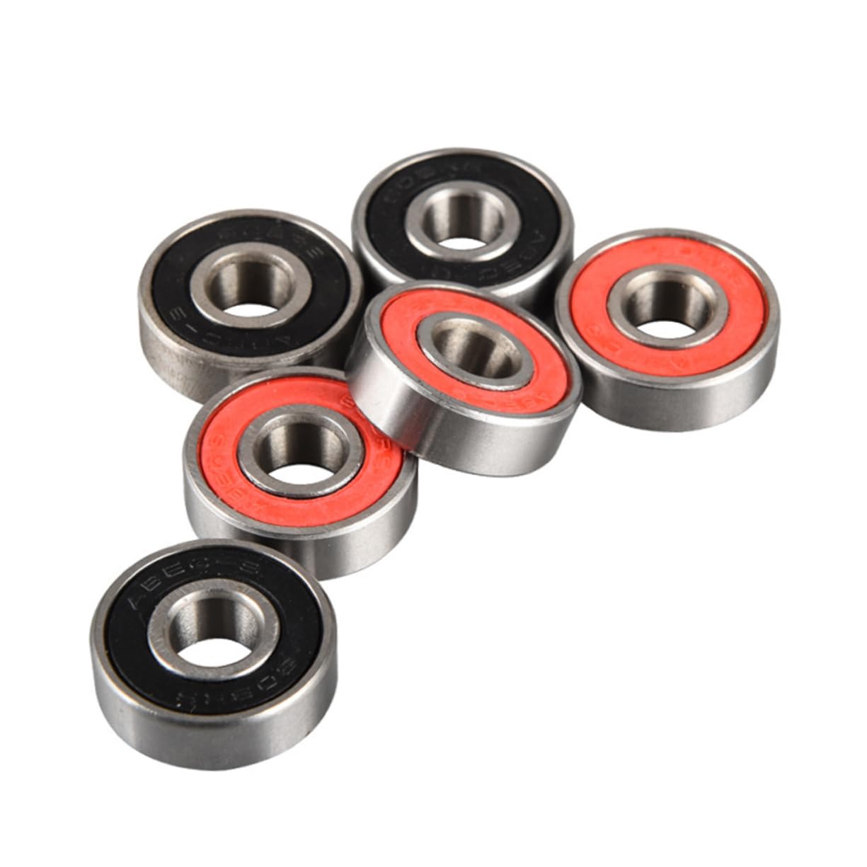 40pcs Quiet Sealed Inline Skate Wheel Bearings Replacement Skateboard Bearings