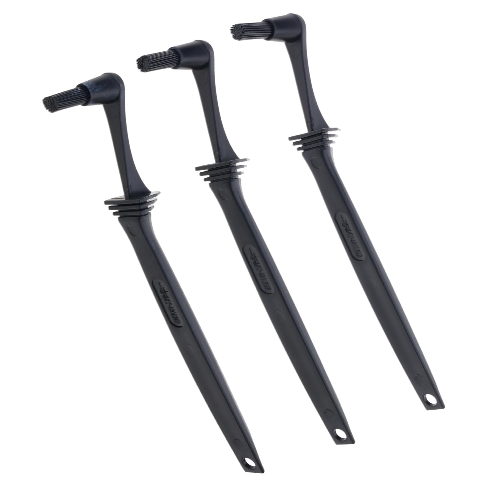 Cepillos de Limpieza para Equipos de café, práctico Aparato de Espresso, Cepillo para Codo con Cabezal en ángulo, Accesorios para cafetería, 3 uds