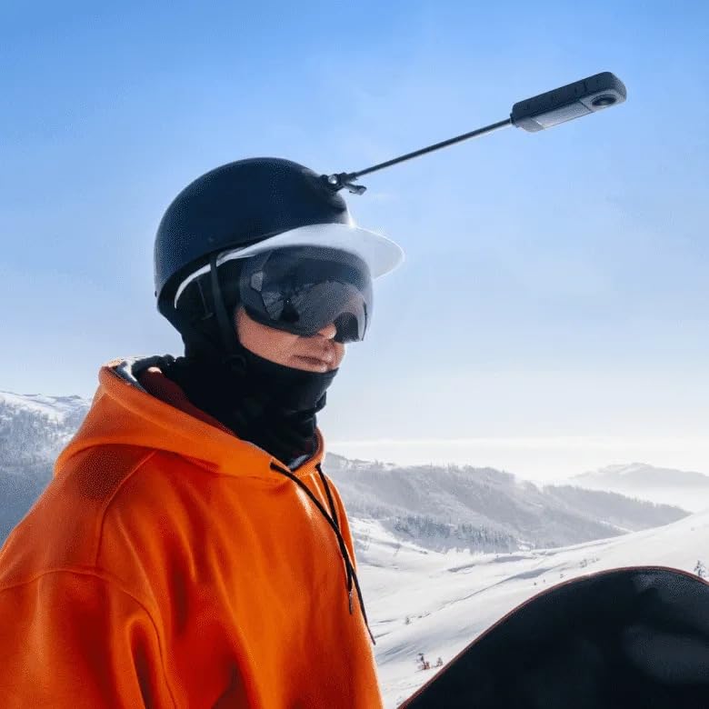 Insta360 Schnee-Set, Klebehalterung für Helm, Brustgurt, Verlängerungsstange, DPTSKSC/A, DPTSKSC/A