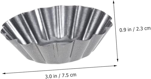 Miniatura 9 de MARMERDO Moldeadora Ensaymada Filipina Tartaleta Moldes Mini Tarta Pan Para Hornear Cake Stencil Huevo Tarta Shell Para Reposteria Tarta de Fruta