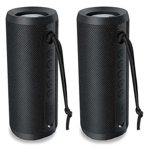 Gladorn Geae Waterproof Bluetooth Speaker, with Wireless Dual Pairing, IPX7, 20W Portable Speaker, 360° Surround Sound, 20-Hour Playtime,66ft Bluetooth Range Outdoor Speakers
