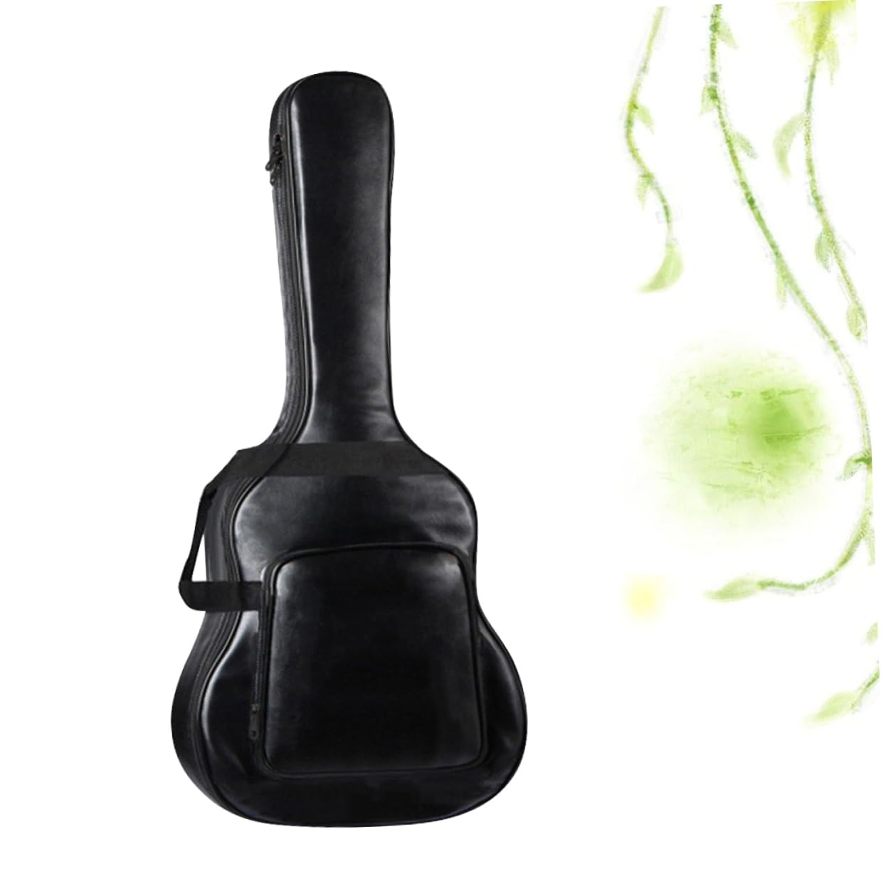 SUPVOX 1pezzi Borsa per Chitarra Doppia Tracolla Custodia per Chitarra Folk Acustica da Strumento Corda Leggero in Oxford Confezione Cinghie Laterali per Trasporto Facile
