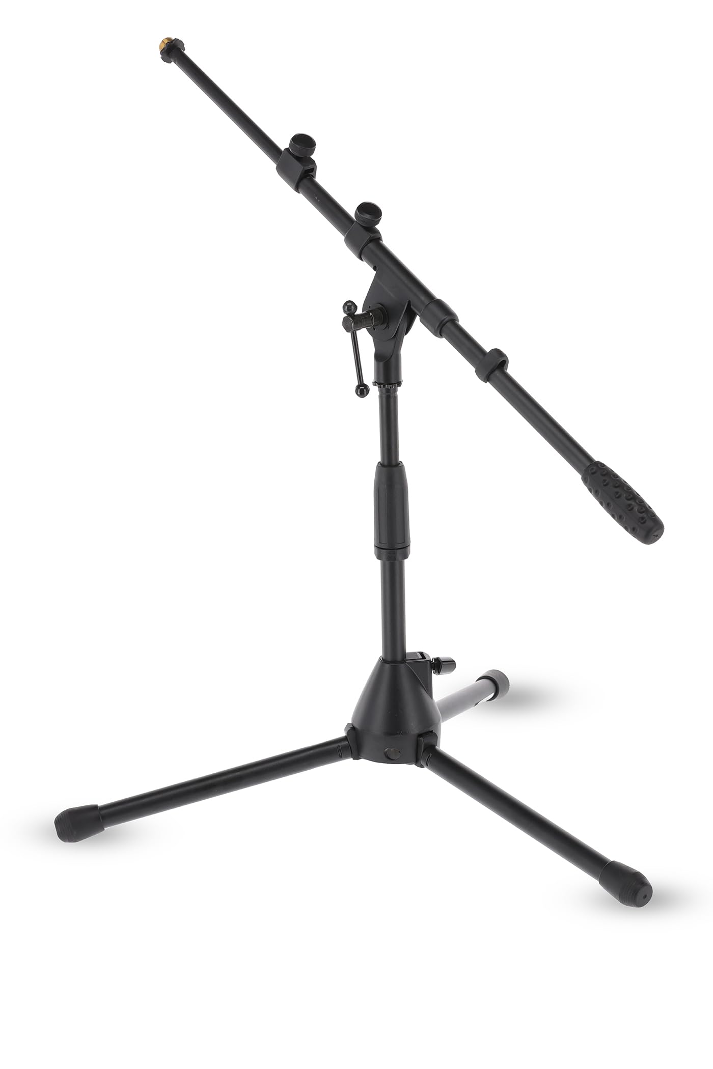 GEWA piccolo supporto per microfono MS-20TB - Nero - Per cassa/Hi-Hat - Altezza regolabile 43-65cm - Asta 50-90cm - Base in ghisa - 2,4 kg