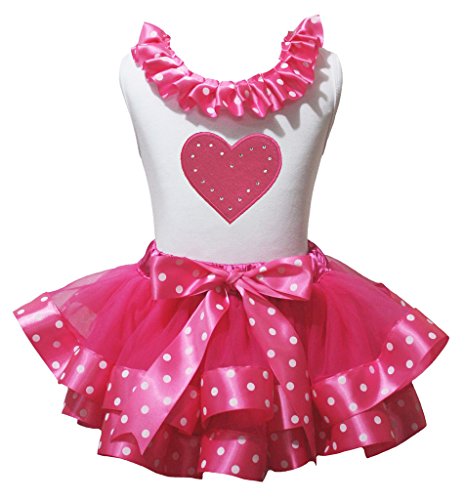 Vestido de niña estilo camisa blanca con estampado de corazones de alta costura infantil