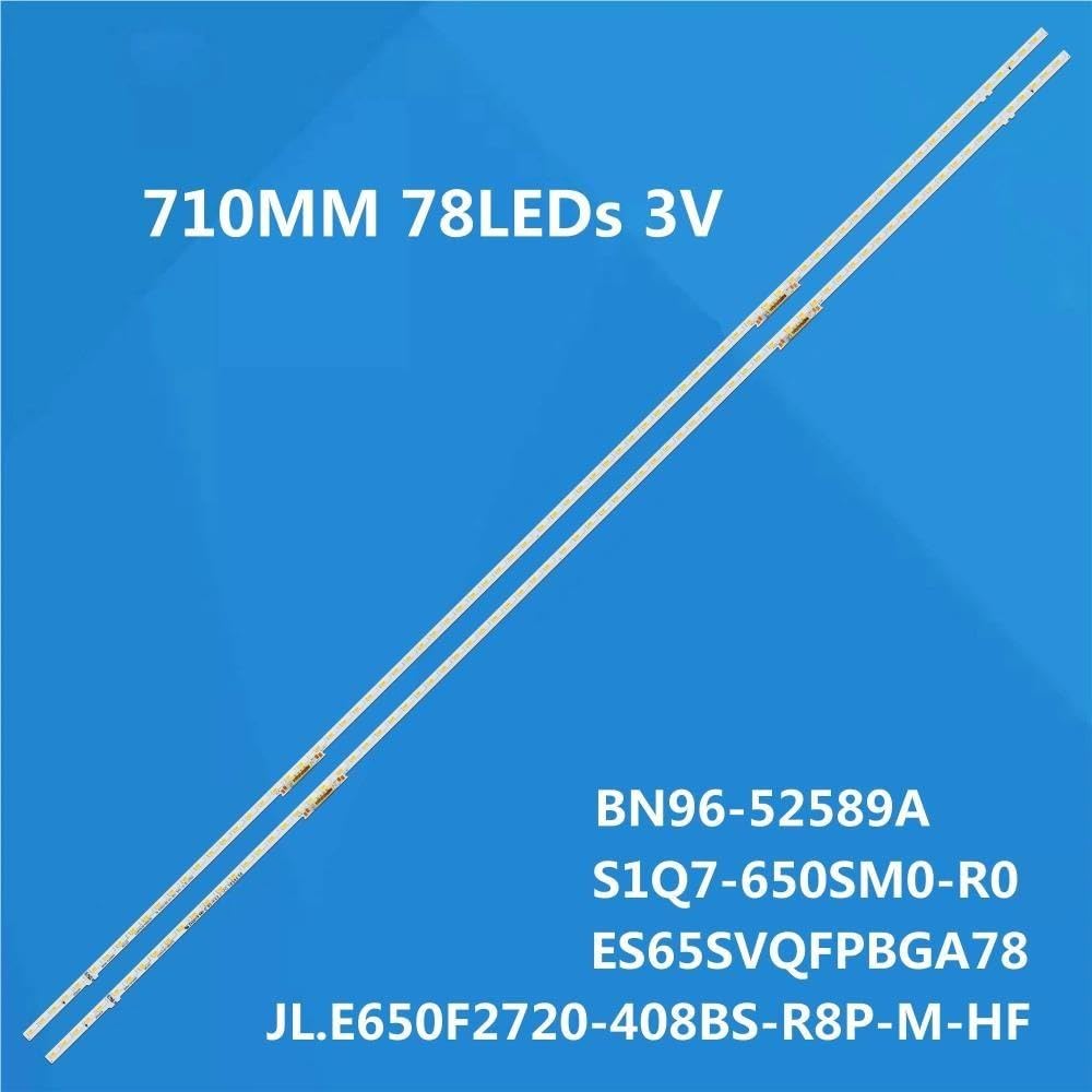 Podświetlenie Led pasuje do BN96-52589A S1Q7-650SM0-R0 65Q70 QN65Q70 QN65Q60 QE65Q60A QE65Q60AA QE65Q70AA QA65Q60 QN65Q70AAGXZS QN65LS03RAG