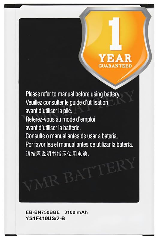 Image of Original EB-BN750BBC | EB-BN750BBE Battery Compatible for Samsung Galaxy Note 3 Neo (SM-N750, SM-N7502, SM-N7505) - (3100mAh) - 1 Year Warranty K7