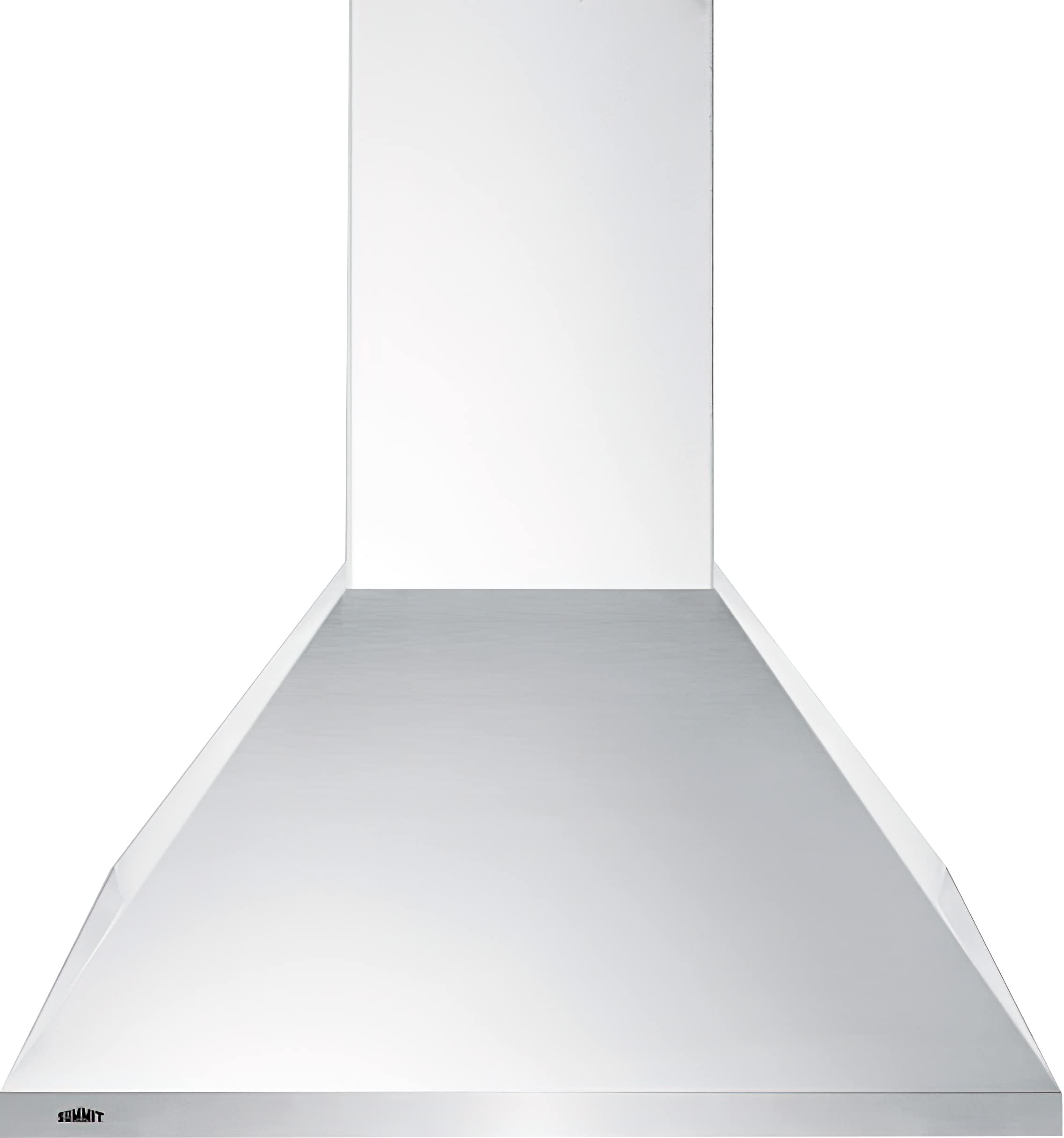 Summit SEH1524SS - Campana extractora de pared de 61 cm, forma piramidal, instalación sin conductos o sin conductos, acero inoxidable