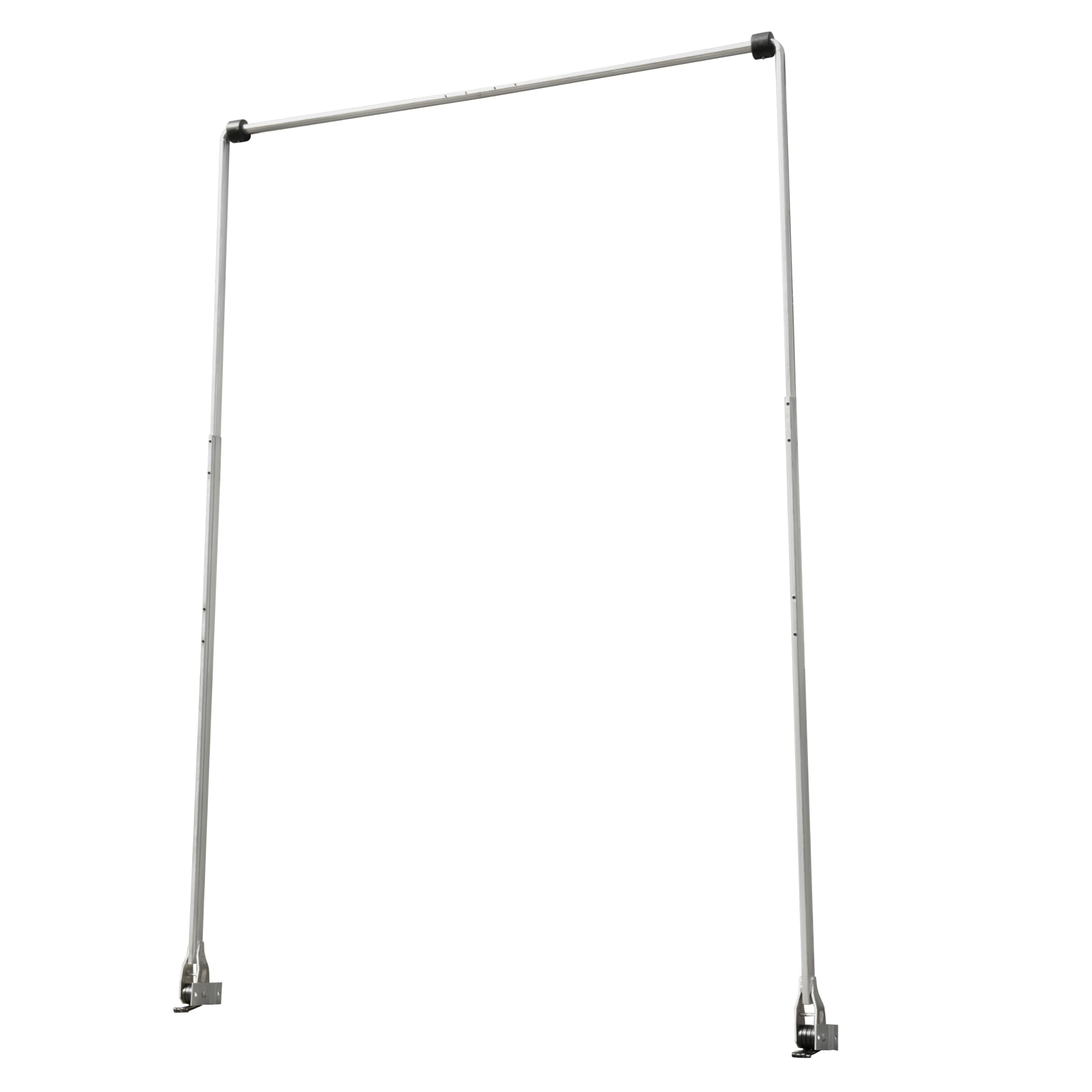 Dump Truck Tarp Arm Kit for Truck Trailer Up to 24 ft 4 Spring Silvery