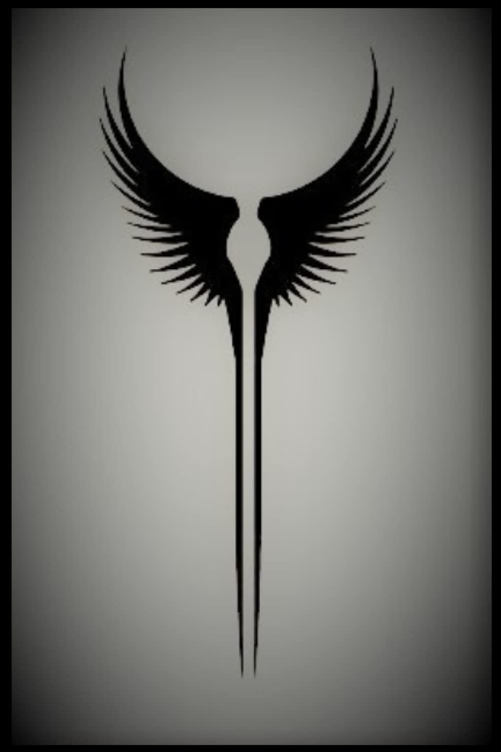 Notebook: Valkyrie Wings Lined Notebook