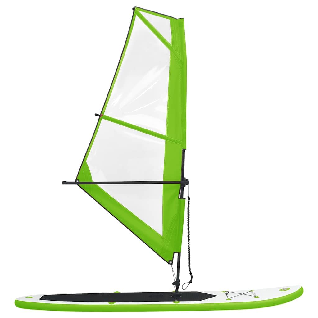 Tabla de surf hinchable con vela de 330 cm, juego completo para deportes acuáticos, incluye bomba, remo, bolsa y kit de reparación