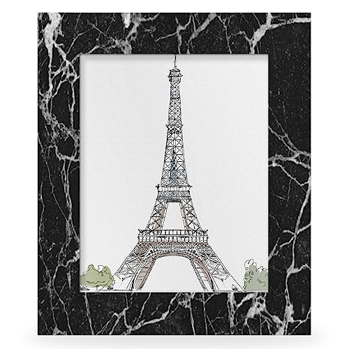 Bardic 0397 5X7 Picture Frame Marble Texture Pattern Photo Frames Wooden Photo Display Marbled Photo Frame thumb #6