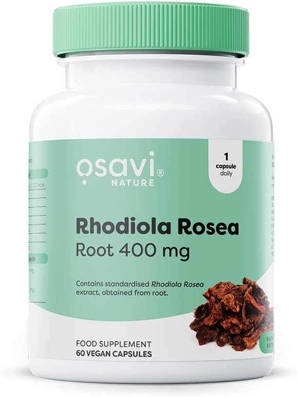 Osavi Rhodiola Rosea Root, 400mg – 60 Vegan caps Osavi Rhodiola Rosea Root, 400mg – 60 Vegan caps