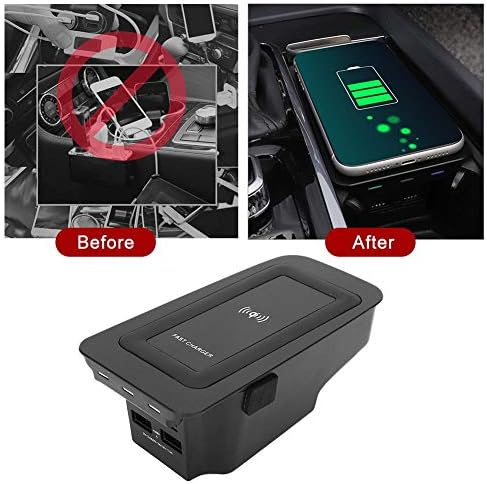 Miniatura 4 de Almohadilla de carga inductiva para teléfono, placa de carga rápida de 15 W, bandeja de carga inalámbrica de inducción, accesorios de consola