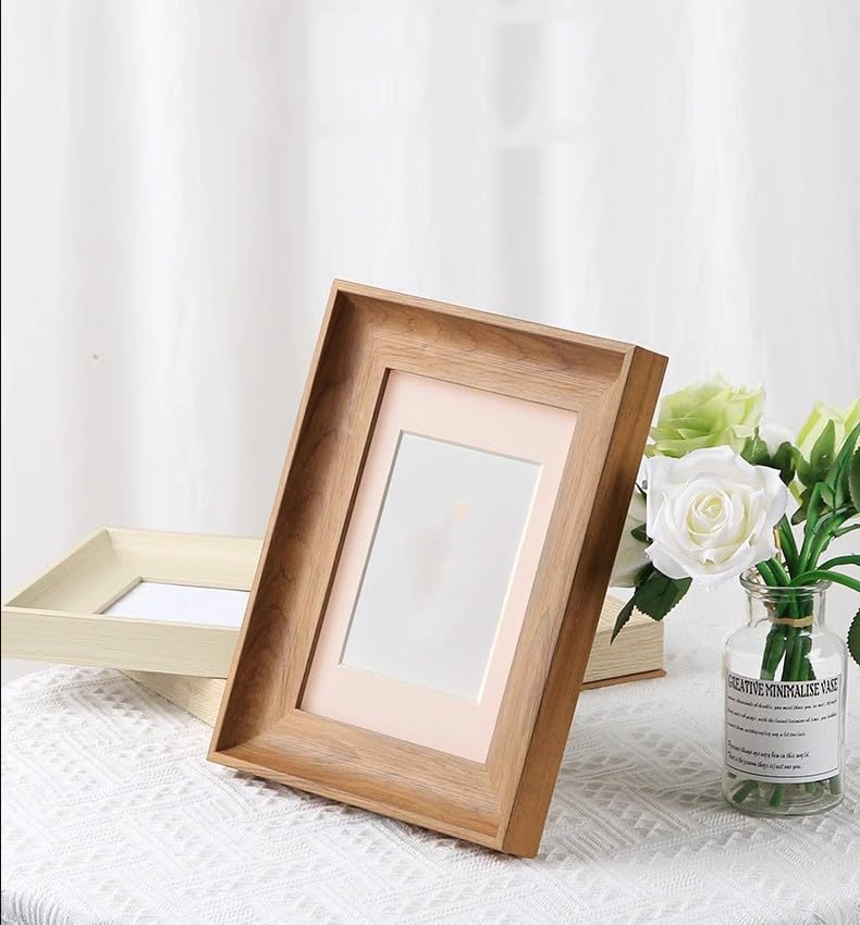 Amazon.co.jp: L判 木目 フォトフレーム 写真立て 写真フレーム 壁掛け