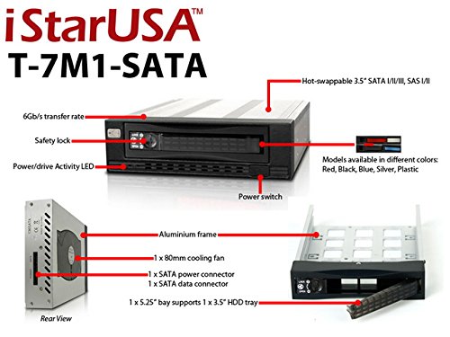 Istarusa 1x5.25 Sata Mobile Rack miniatura 6
