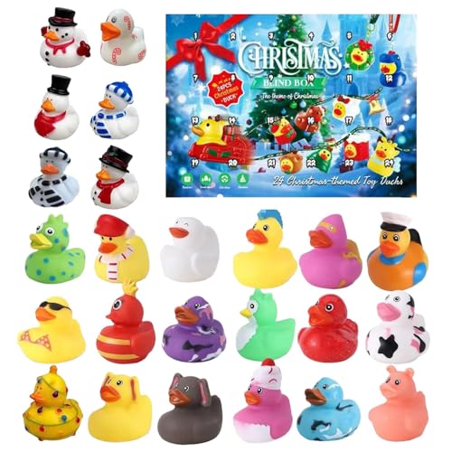 Jouets pour animaux Calendrier de l'Avent en caoutchouc de Noël préscolaire