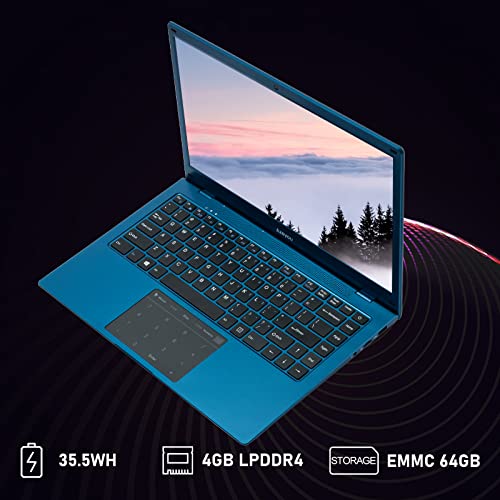 2022-Newest-Azeyou-141-Thin-Light-Business-Student-Laptop-Computer-up-to-28GHz-Intel-Celeron-N4020-Processor-4GB-DDR4-RAM-64GB-Storage-2MP-Webcam-WiFi-Bluetooth-Windows-11-Laptop-Blue