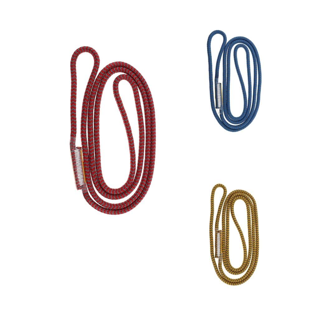Prusik Loop Corda Nodo Prusik Attrezzatura Arrampicata Auto Block Modello CE in Poliammide 8mm Efficiente per Ziplining Arrampicata Alpinismo Arborist, Blu