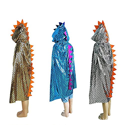 Cape Dinosaure Paillette Déguisement Halloween Enfant - CAPE - Masque