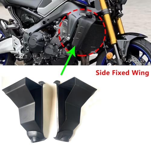 Aileron spoiler latéral de carénage avant moto Yamaha MT-09 SP 2022 - 2