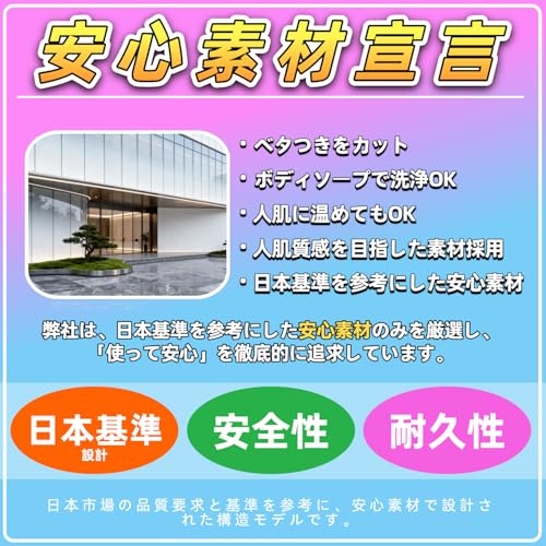 オナホ おなほーる 男性 人気 リアル オナホール - 非貫通 650g 丸洗いOK 柔らか密着 きつい 繰り返し使用 アダルトグッズ おなにーグッズ男性用 |初心者〜経験者 対応 - 画像4