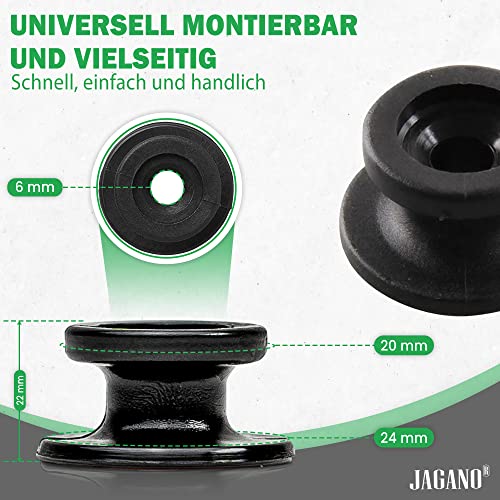 Jagano® Pomelli rotondi universali (20 pezzi) per