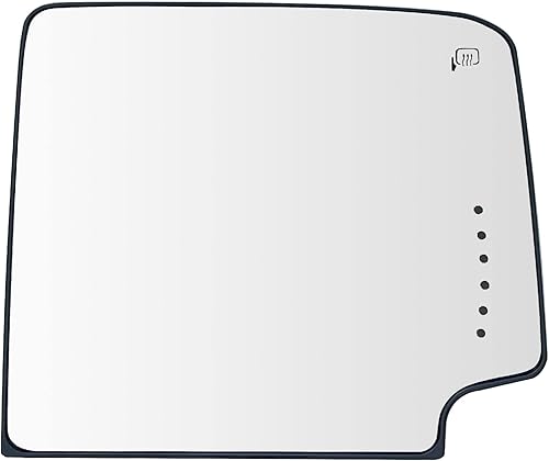 Miniatura 8 de Espejo de remolque con calefacción lateral izquierdo del conductor para Silverado GMC Sierra 1500 2500 3500 2014-2017, espejo lateral superior con