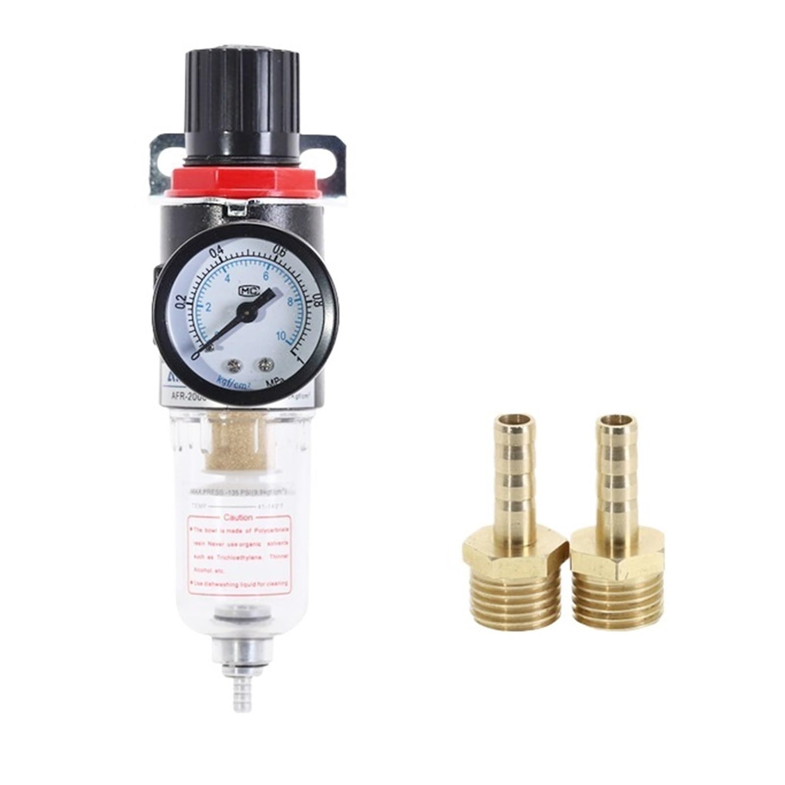AYNRJKKX AFR2000 Pneumatic Compressor Air Filter Treatment Unit Pressure Regulator(AFR2000 TPC6)