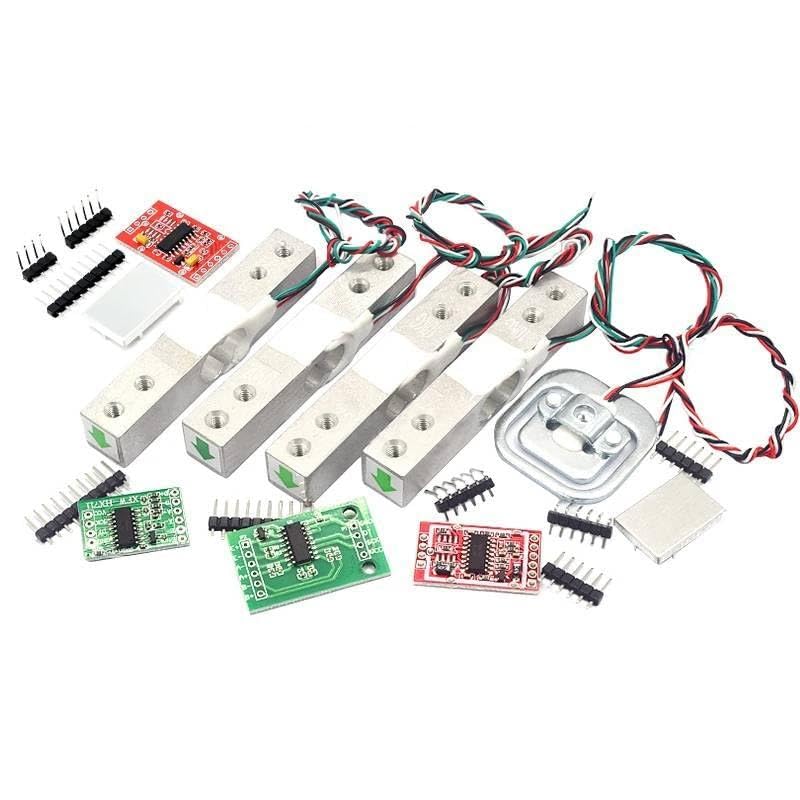 Mann Mart‚High-Accuracy Electronic Weight Sensor for Arduino Projects: 1kg-20kg Load Cell with HX711 Amp Module-picture-46