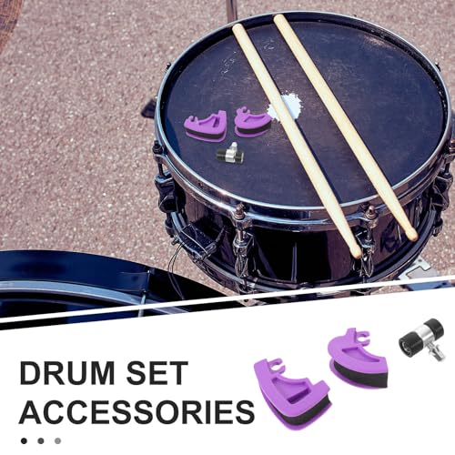Accesorio Set Cam para Pedal Bombo 3 Piezas Morado miniatura 3