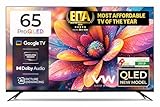VW 165 cm (65 inches) Pro Series 4K Ultra HD Smart QLED Google TV VW65GQ1