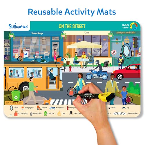 Image of Skillmatics Search and Find Megapack - Reusable Preschool Learning Activity
