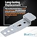 BlueStars 5001DD4001A Dishwasher Mounting Brackets Kit - Instruction Sheet Included - Compatible with LG Dishwashers Top & Side Mounting - Replaces PS3525525 AH3525525 AP4438292 1266844