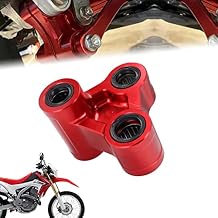 JFG RACING CRF250L Adjustable Lowering Link Triangle Linkage for CRF250L 2013-2020, CRF250LA 2017-2020 Dirt Bike, RED