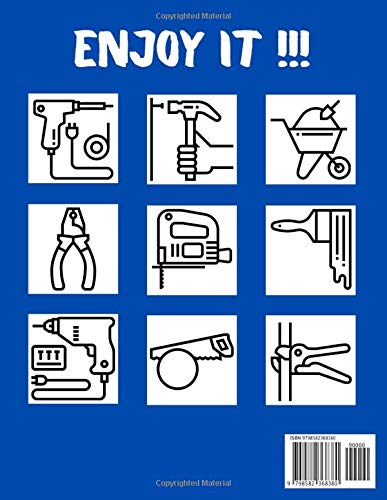 Construction Tools Coloring Book: for Boys and Girls all ages , libro para colorear para niños y niñas de todas las edades , todo tipo de heramientas image 3