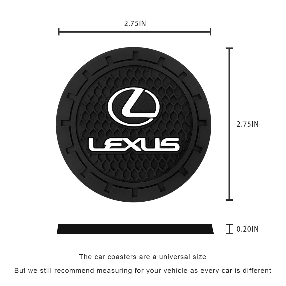 Amazon.com: Car Cup Holder Coaster for Lexus ES350 GS350 GS300h