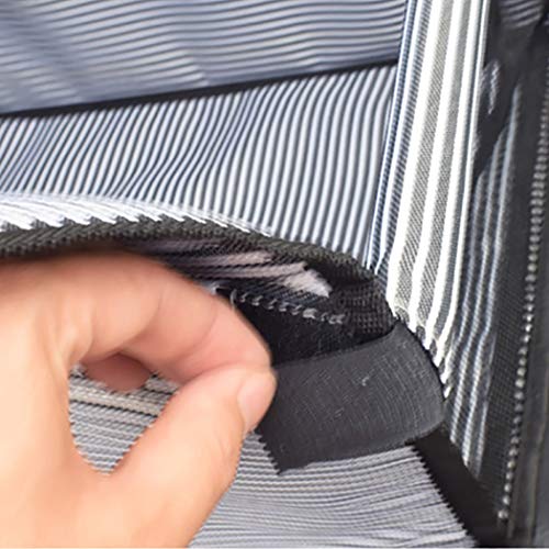 Dorakitten Assento de carro para animais de estimação criativo, tecido Oxford, assento de segurança