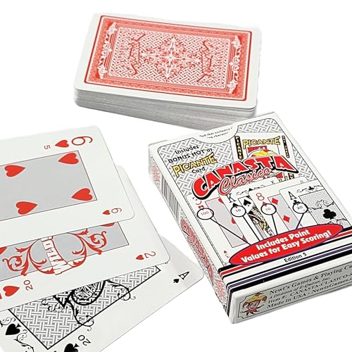 Set Deluxe Dobles Barajas Canasta Clásico
