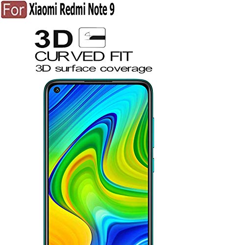 Image of DD SON (Black 11D Tempered Glass for Samsung, Redmi etc (Q-Redmi Note 9)