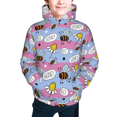 Big Machine Kid Hoodies Boys Sweatshirts Girls Pullover with Pocket3