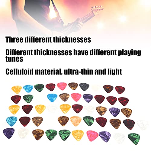 Médiator de guitare , Médiator de guitare Celluloïd Accessoires de performance légers ultra-minces portables pour… - Les Beatles, Paul McCartney, John Lennon, RIngo Starr, George Harrison Médiator de guitare , Médiator de guitare Celluloïd Accessoires de performance légers ultra-minces portables pour… – Image 7