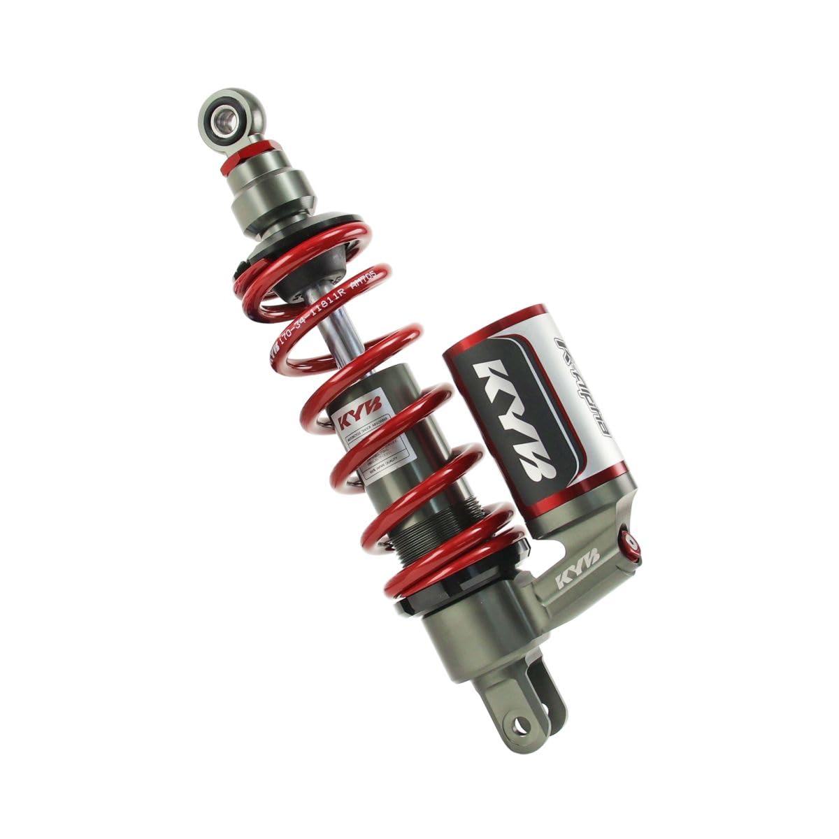 KYB ダブルショックアブソーバー 赤/銀 Amazon | タイカヤバ THAI KYB アクシスZ AXIS Z SEJ6J ジョグ125