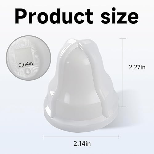 Miniatura 2 de Bombilla extractora de cuello cuadrado para exprimidor de limónlima blanco compatible con Sunkist No. 8 Reemplazar # 02AR