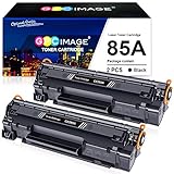 2. Contenido del paquete: 2 negros CE285A 85A cartuchos de tóner. (no originales)