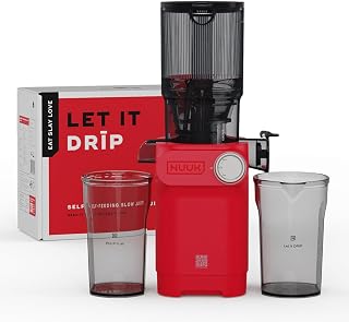 NUUK DRIP Cold Press Juicer For Home | Max Nutrition | Easily Juices Hard Fruits & Veggies | No Chopping with 108mm Wide C... Price In India