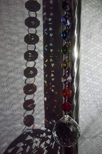 Airsun Crystal Suncatcher 40Mm Pendant Sphere, Chakra Prism Ball Feng Shui Decoration, Rainbow Maker & Window Chandelier Hanging Ornament (Crystal, 40Mm) #TOP5