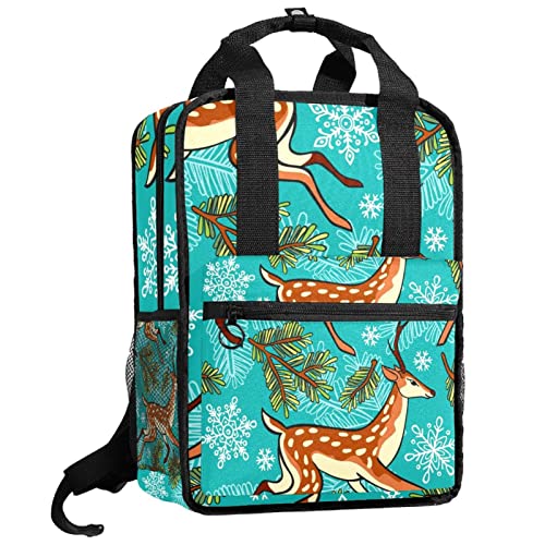 Sac à dos garçon motif pattes chien chat solide pour l'école