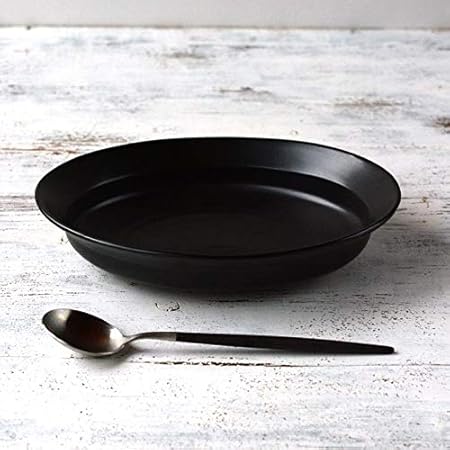 Amazon 食器 和食器 カレー皿 パスタ サラダ おしゃれ お皿 皿 食器 プレート 陶器 美濃焼 可愛い 日本製 すくいやすいカレー皿 23cm 4color 新生活 おうちごはん 窯変ネイビー ライフスタイルアイランド カレー パスタ皿 通販