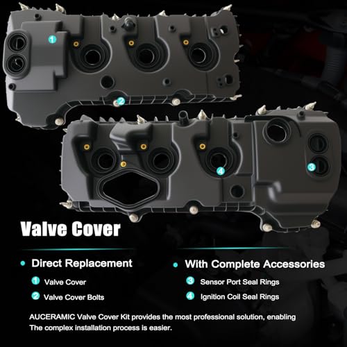 AUCERAMIC Engine Valve Covers for Ford F-150 3.5L ecoboost 2013-2016 by AUCERAMIC - Used condition - Image 4