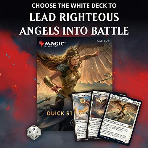 Magic: The Gathering Spellslinger Starter Package Core Set 2020 (M20) | 2 Starter Decks | 2 Cube | 2 Study to Play Guides 3 51nymEcwY8L. AC